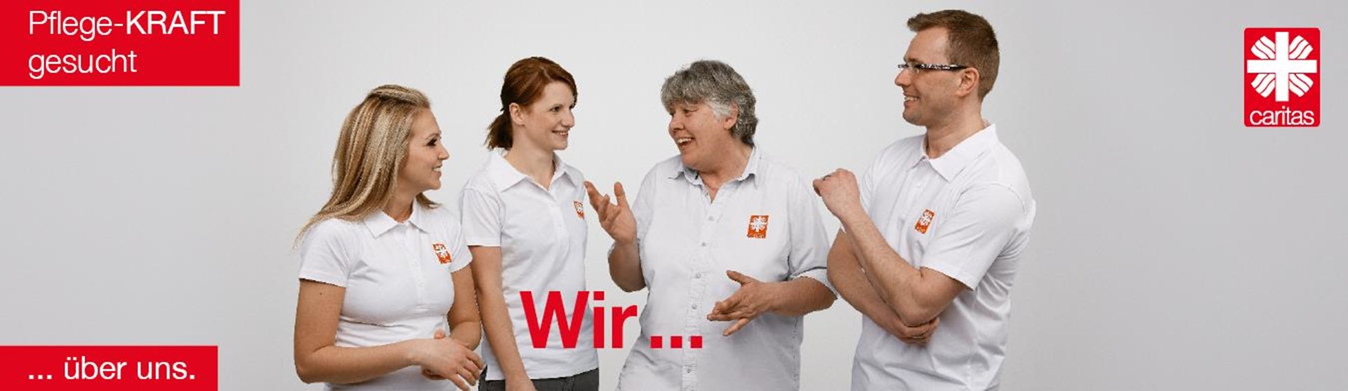 Pflegekraft über uns