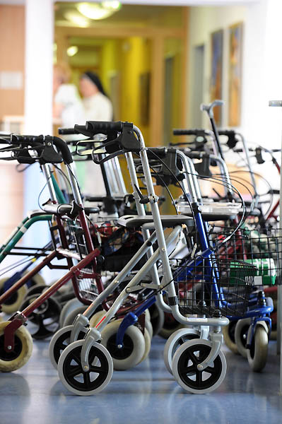 verschiedene Rollatoren