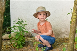 Kind im Kindergarten