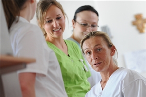 Dienstbesprechung im Krankenhaus