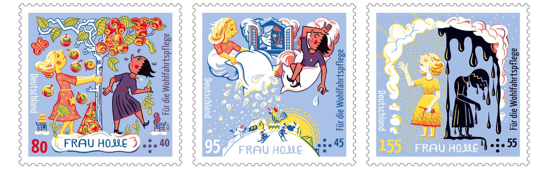 Wohlfahrtsmarken 2021 - 