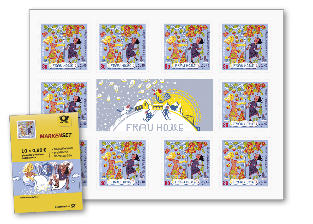Wohlfahrtsmarken 2021 - 10er Markenset