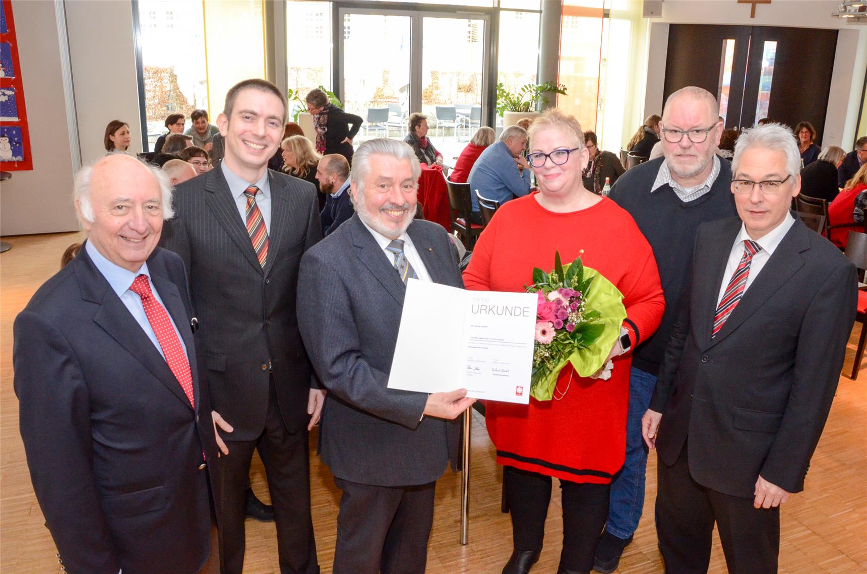 Beate Caelers - Ruhestand und Goldenes Ehrenzeichen