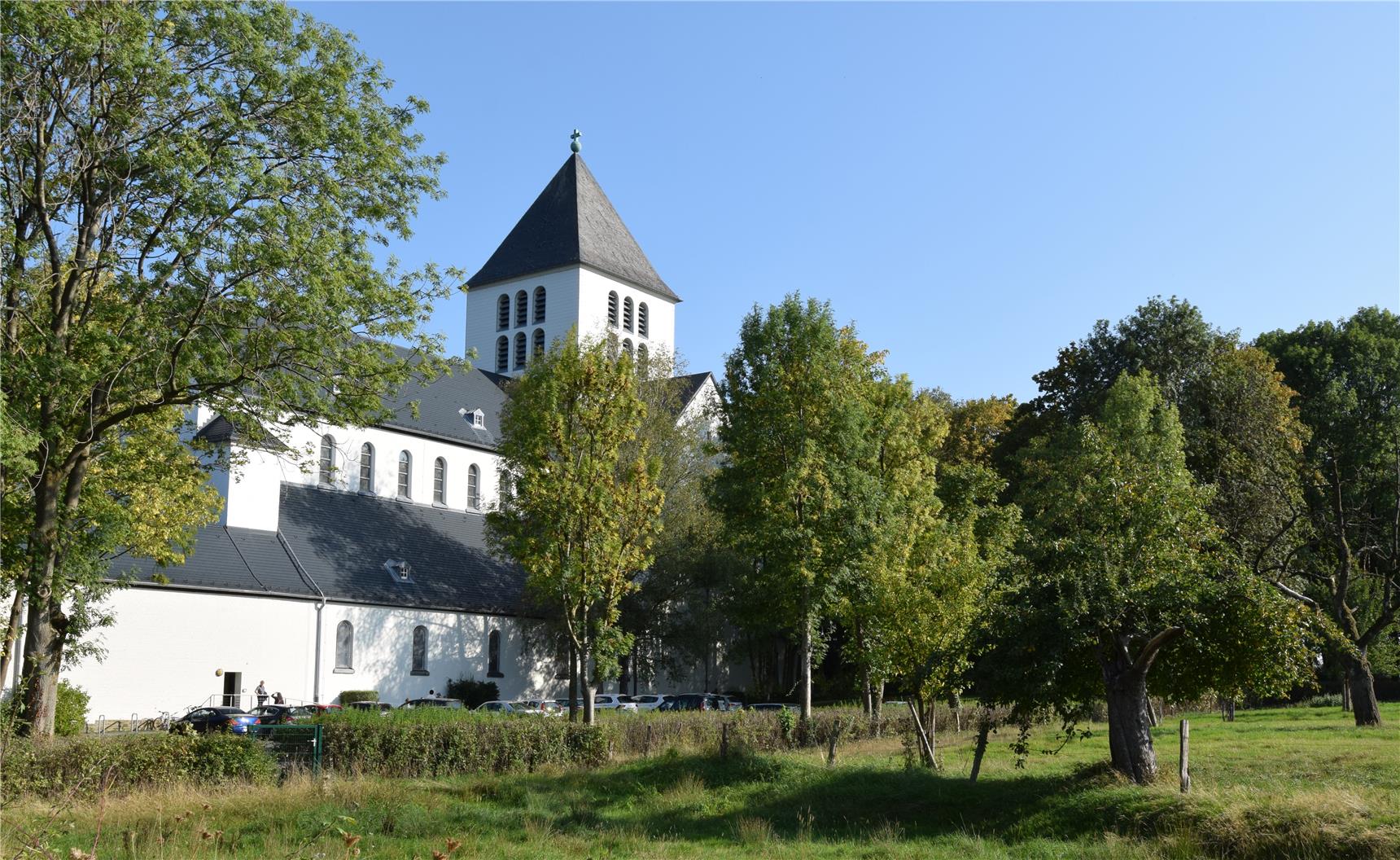 Benediktinerabtei Kornelimünster ein Startpunkt für Caritas-Pilger