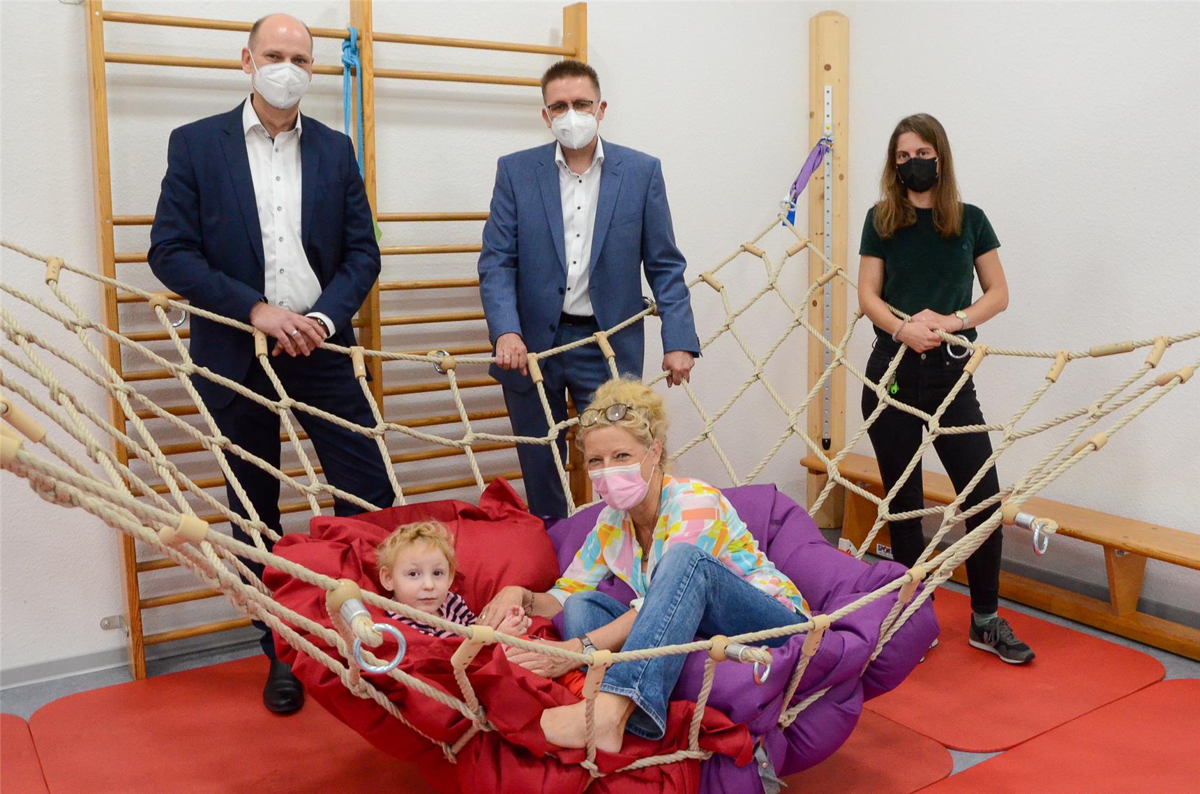 Caritas-Frühförderung: Stadtsparkasse  sorgte für neue Therapiemöglichkeiten