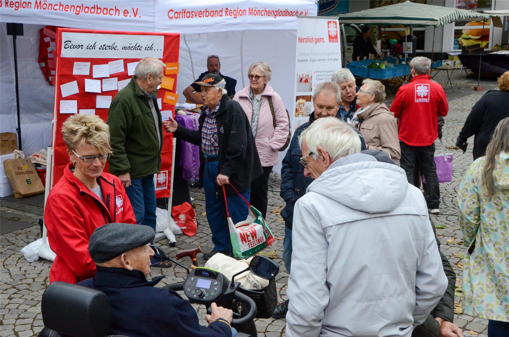 Caritas informierte über Angebote für schwerstkranke und sterbende Menschen - Hospiz