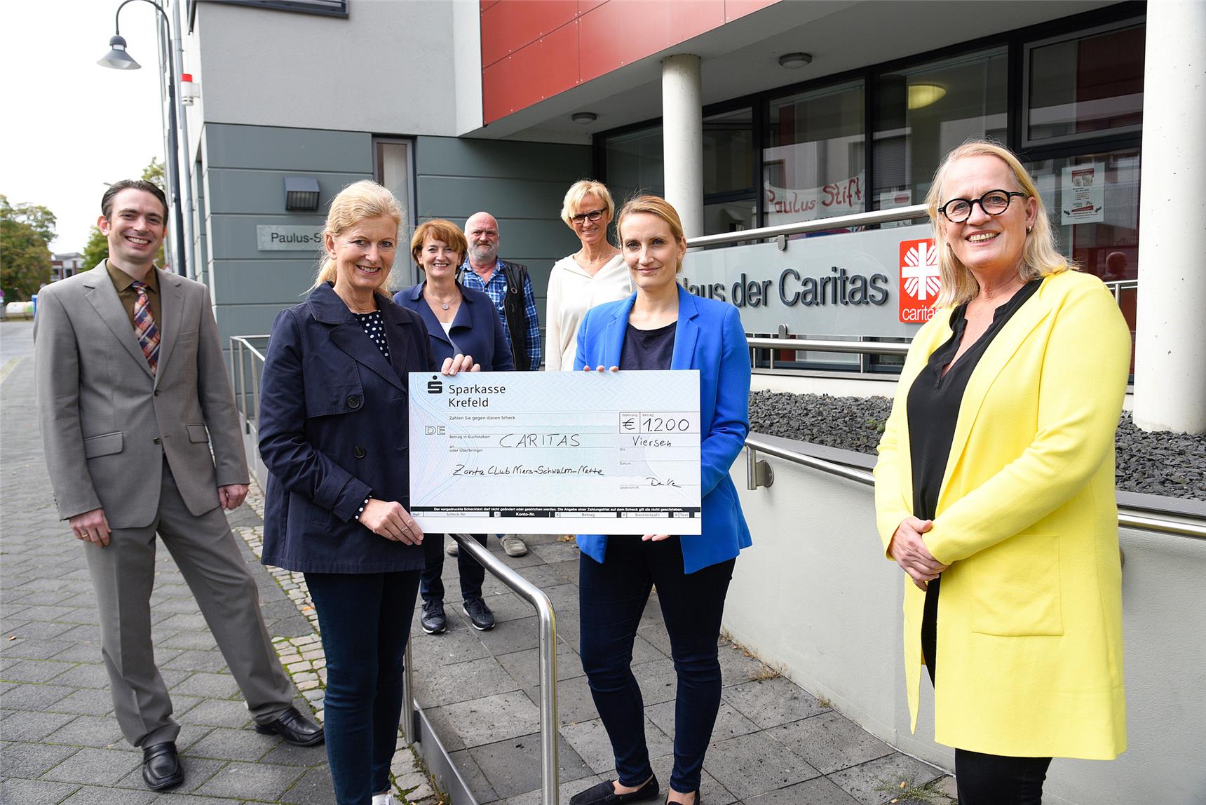 Caritas-Schuldnerberatung erhält  Spende 