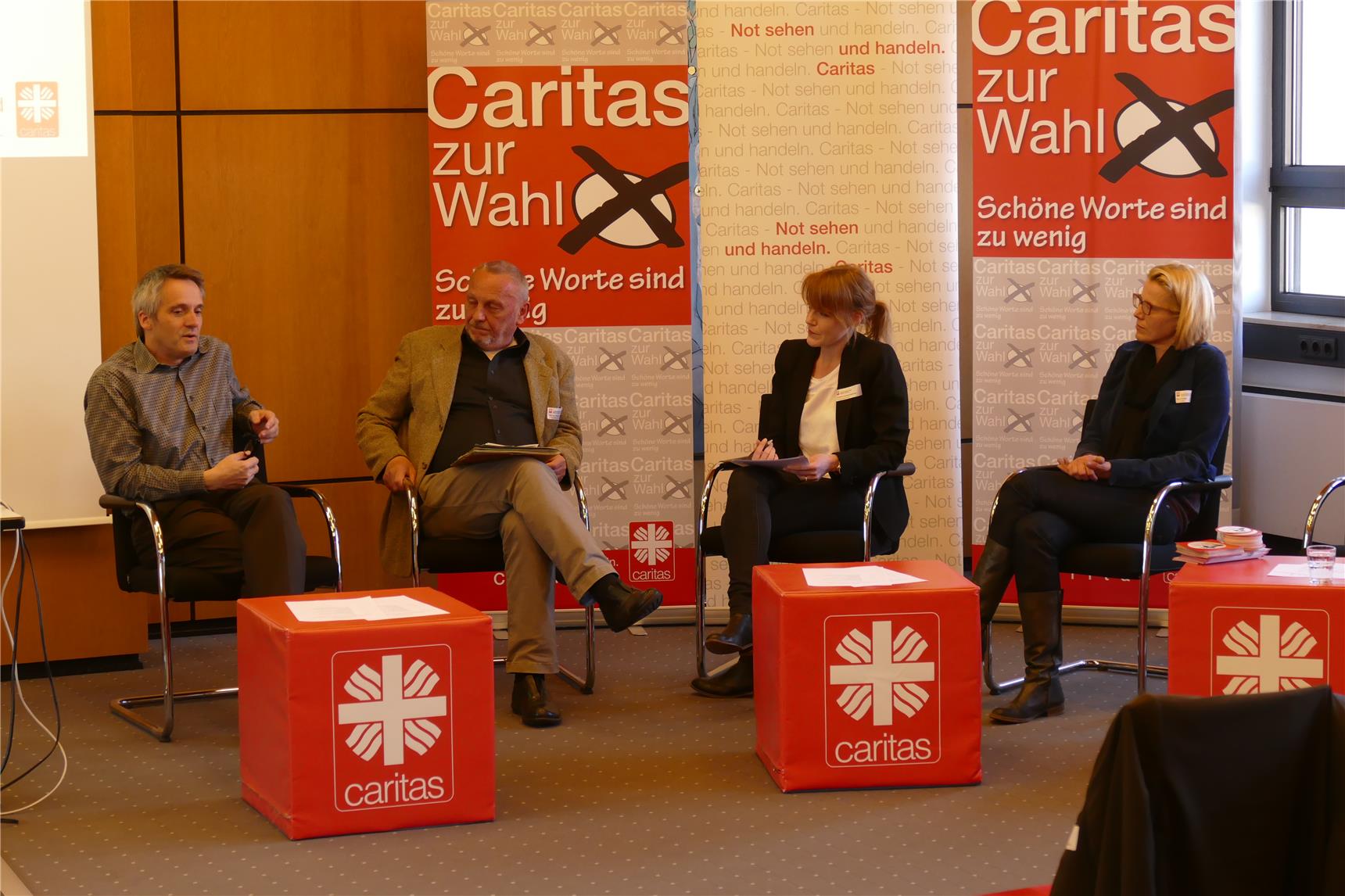 Diskussionsrunde zur Wahl