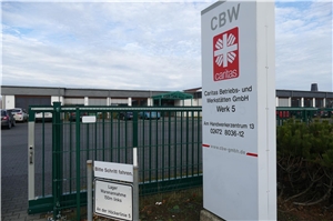 Schild am CBW-Standort Monschau