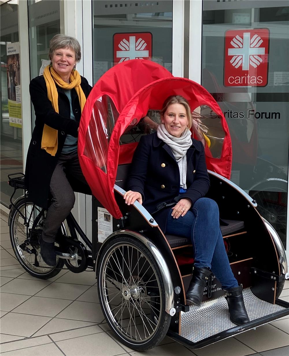 Flaniermobil Caritas Aachen