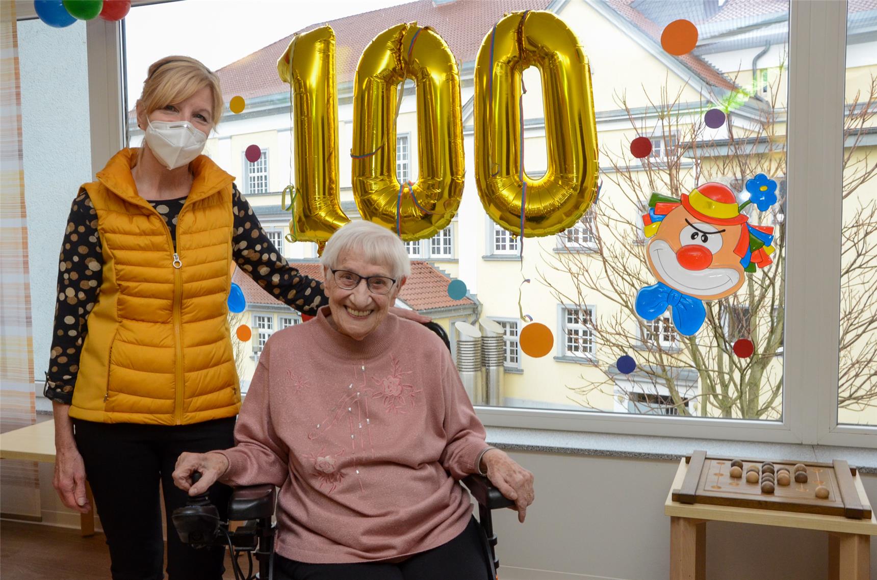 Gertrud Reifgens feierte ihren 100. Geburtstag im Paulus-Stift