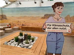 Jennys Tagebuch im Caritas Pilgerzelt