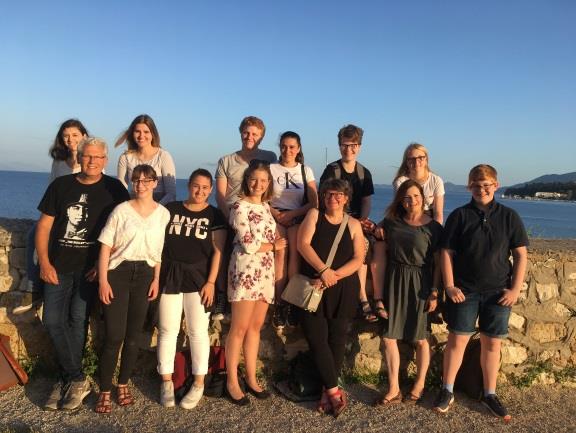 Kinderdorfband „La Taste“ auf Korfu 