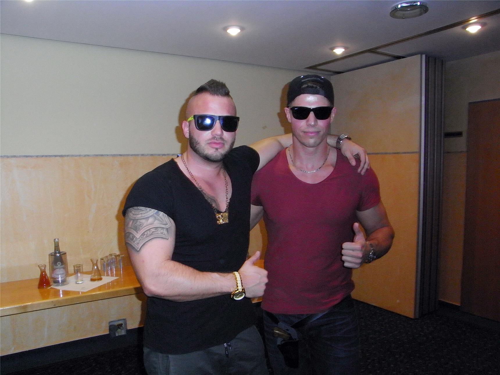 Rapper mit Sonnenbrille