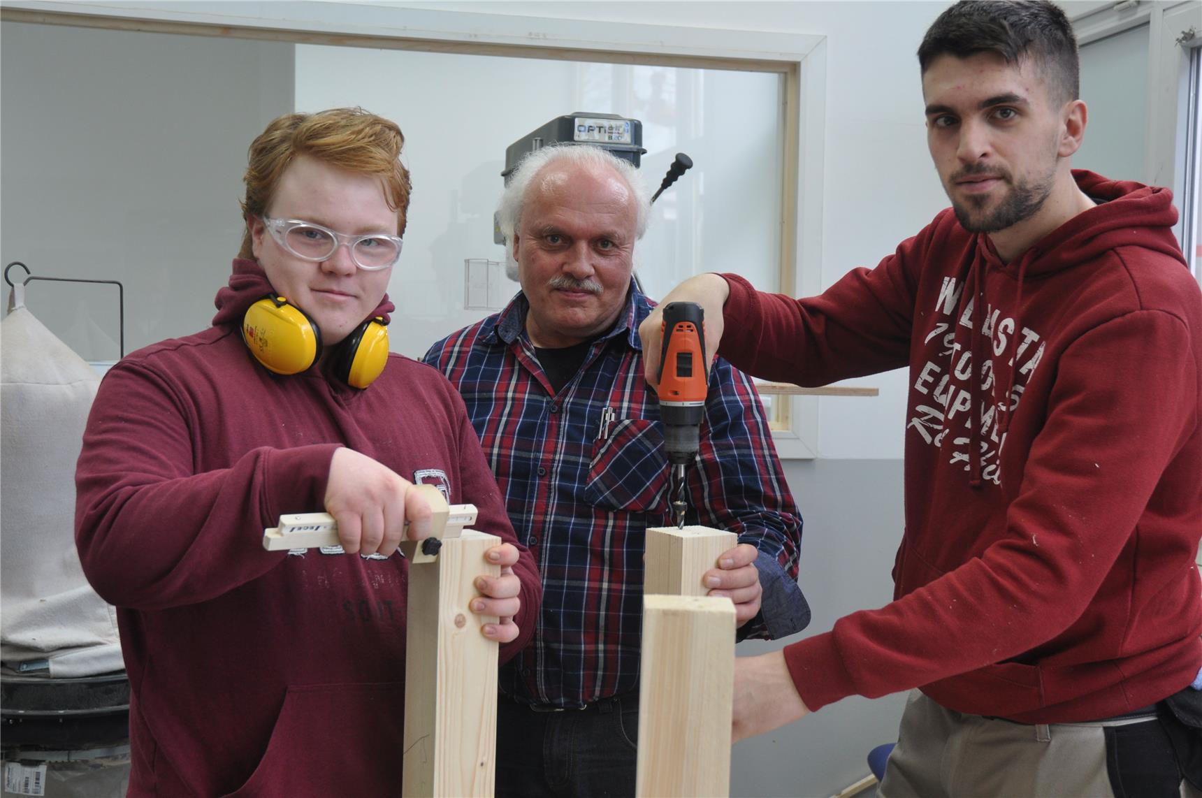 Schulabsolvent bei CBW