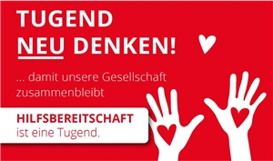 Tugend Hilfsbereitschaft - quer