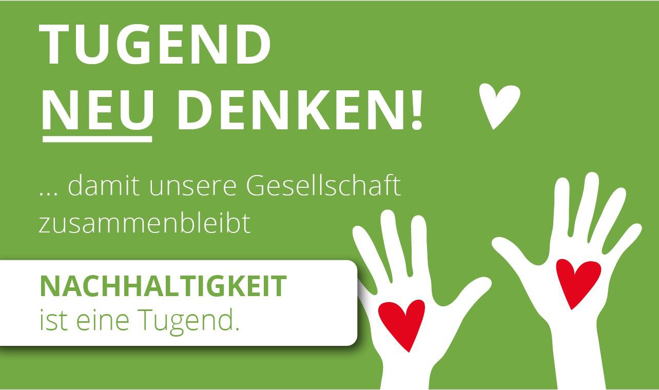 Tugend Nachhaltigkeit - quer