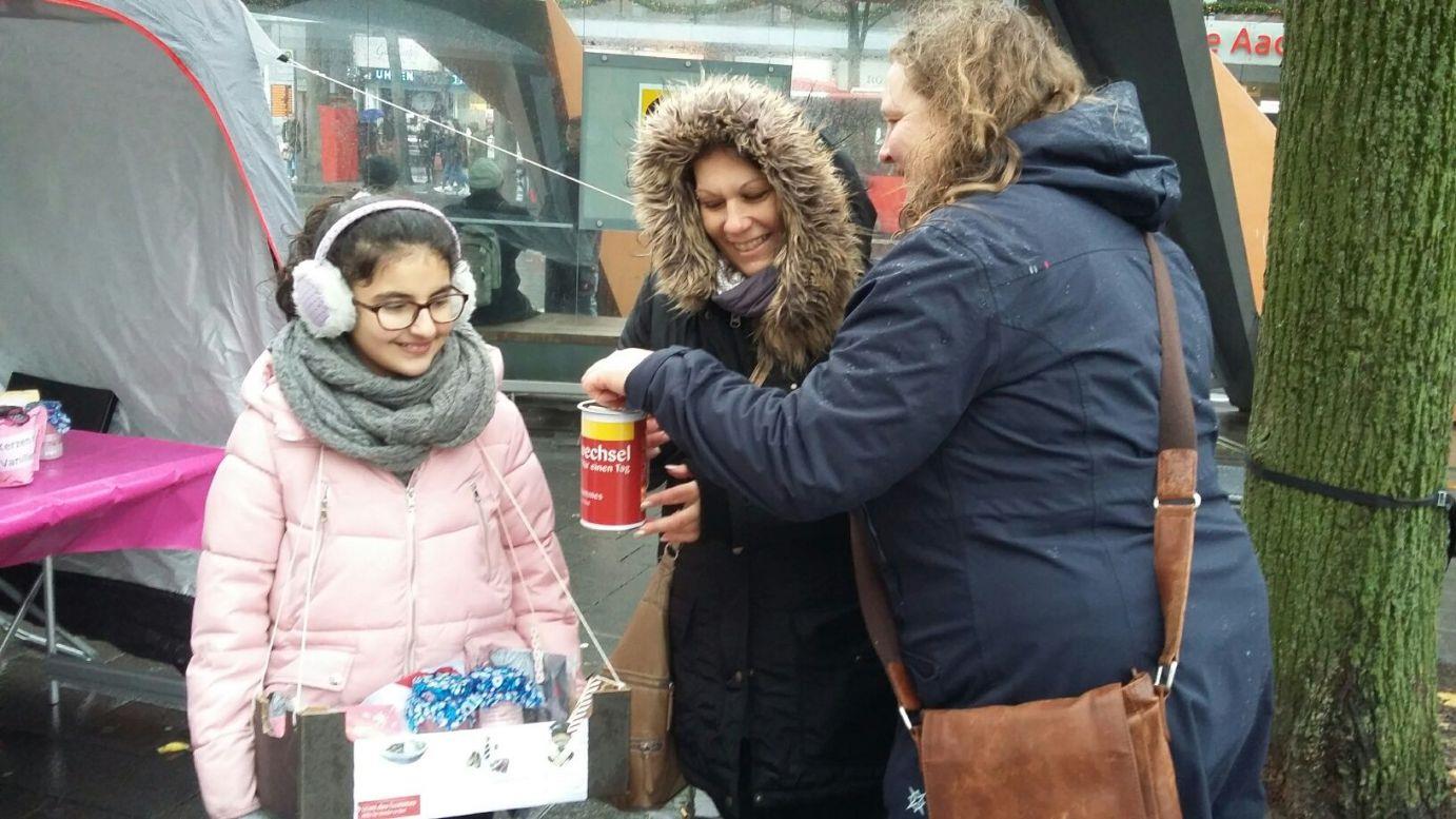 Wetterfest und hilfsbereit