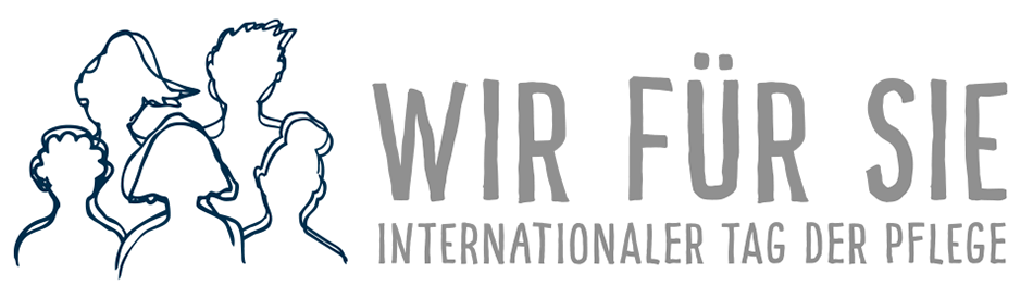 Banner zur Initiative 'Wir für Sie' der LAG Freie Wohlfahrtspflege NRW zum Internationalen Tag der Pflege