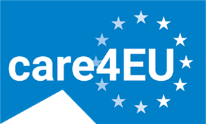 Das Logo der Aktion 'care4eu' zur Europawahl 2019