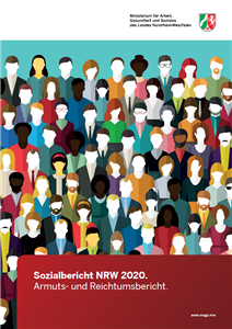 Cover des Sozialberichts NRW 2020 des MAGS NRW