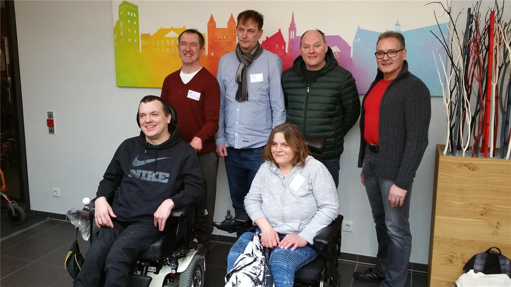 Lenkungskreis und Delegierte der Caritas-Werkstatträte NRW