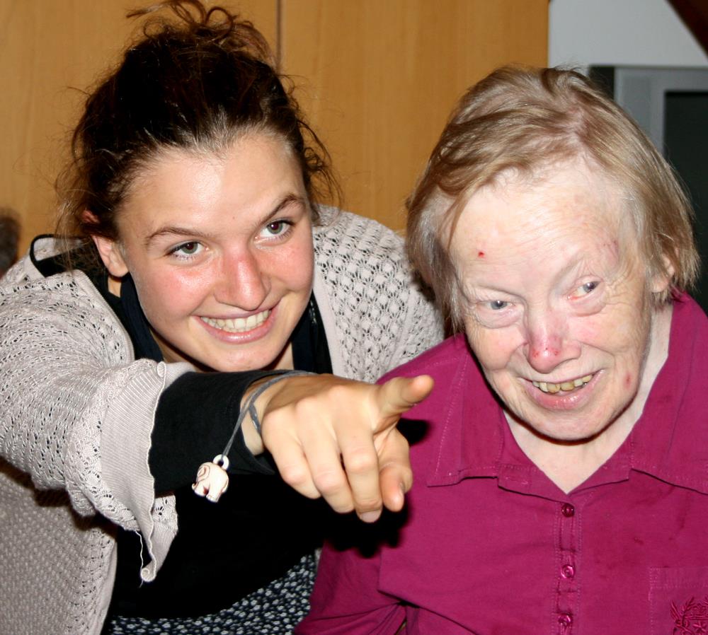 Ehrenamtliche im Haus Wonnhalde