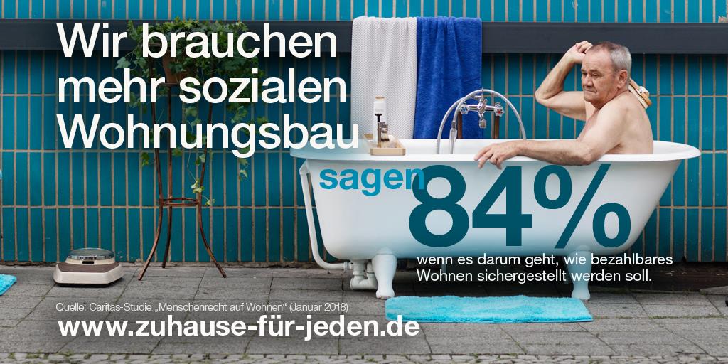 Mehr sozialer Wohnungsbau könnte helfen die Wohnungsnot zu beseitigen