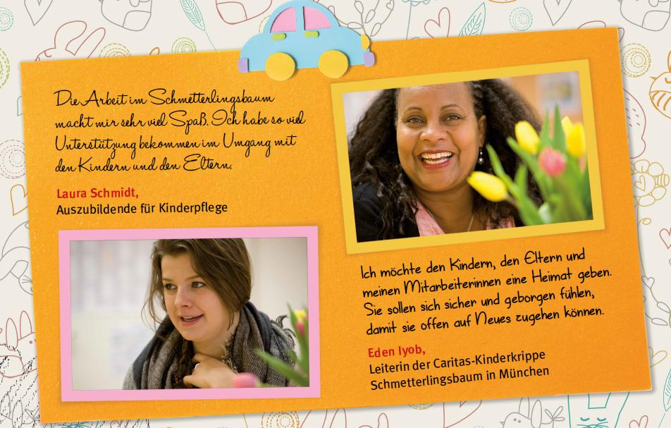 Eine junge und eine ältere Frau, beide lächelnd.