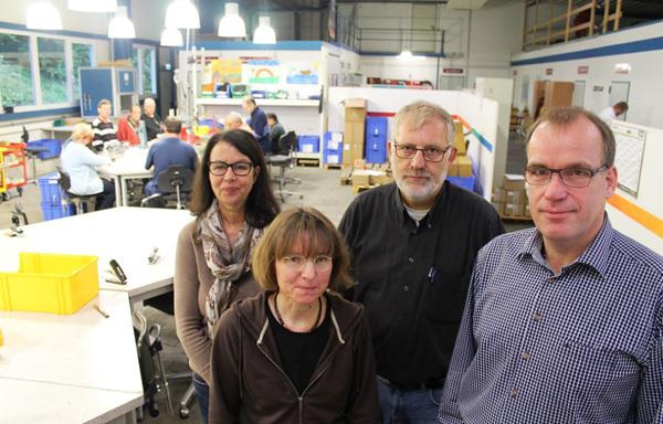 Mitarbeiter der Werkstätten des Caritasverbandes Brilon